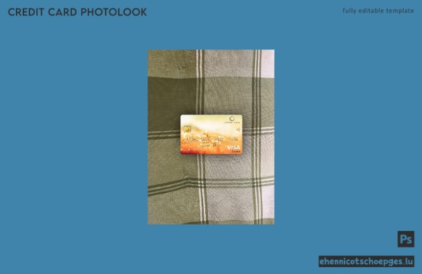 Südafrika Imperial Bank Visa Electron Karte Fotoansicht Beispielvorschau